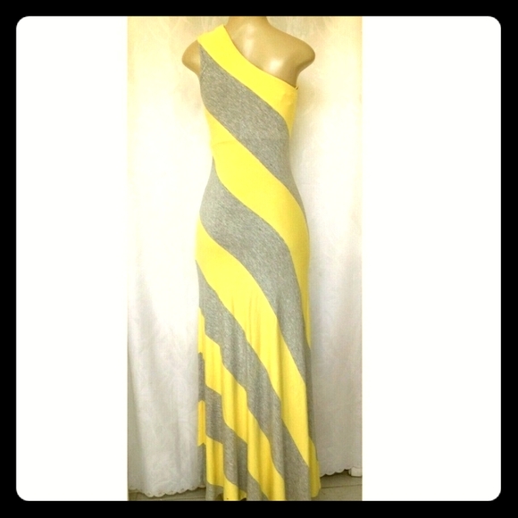 Ted Baker Dresses & Skirts - Ted Baker London 'Caty' one-shoulder striped maxi